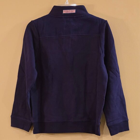 NWT - VINEYARD VINES Boys Navy Shep Shirt / Sm 8-10 - Picture 4 of 6